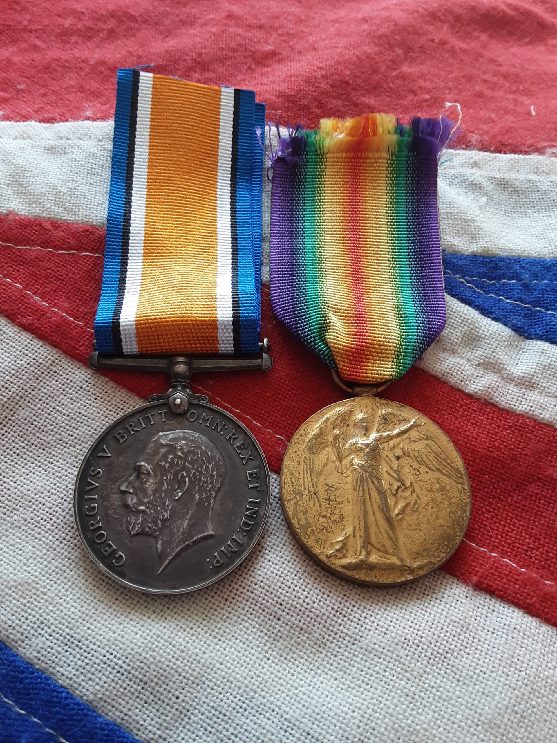 WWI Pair. Arthur John Thelwell. 8th Liverpool Irish, 18th Liverpool Pals. Broxton.Cheshire. Wounded 1917