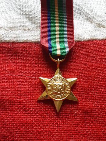 Period Miniature Pacific Star.