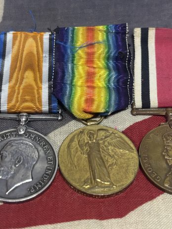 WWI Pair with Special Constable Medal. Kendra. Army Service Corps.