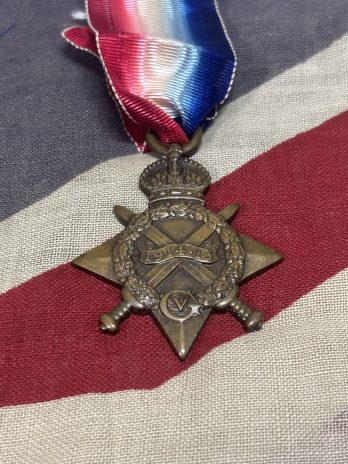 1915 Star. Hitchen. Royal Navy. Walsall, Staffordshire.