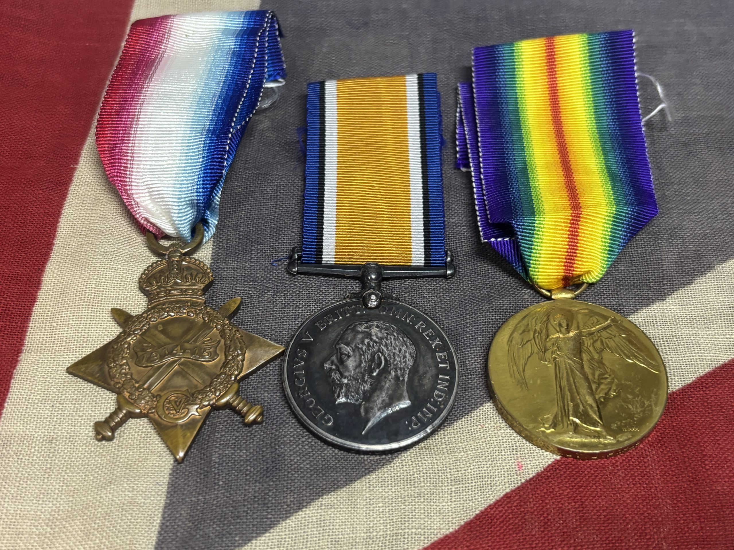 1915 Trio. Wheeler Staff Sergeant John William Fordey. ASC. Rochdale, Lancashire. Scarce rank. - Image 2