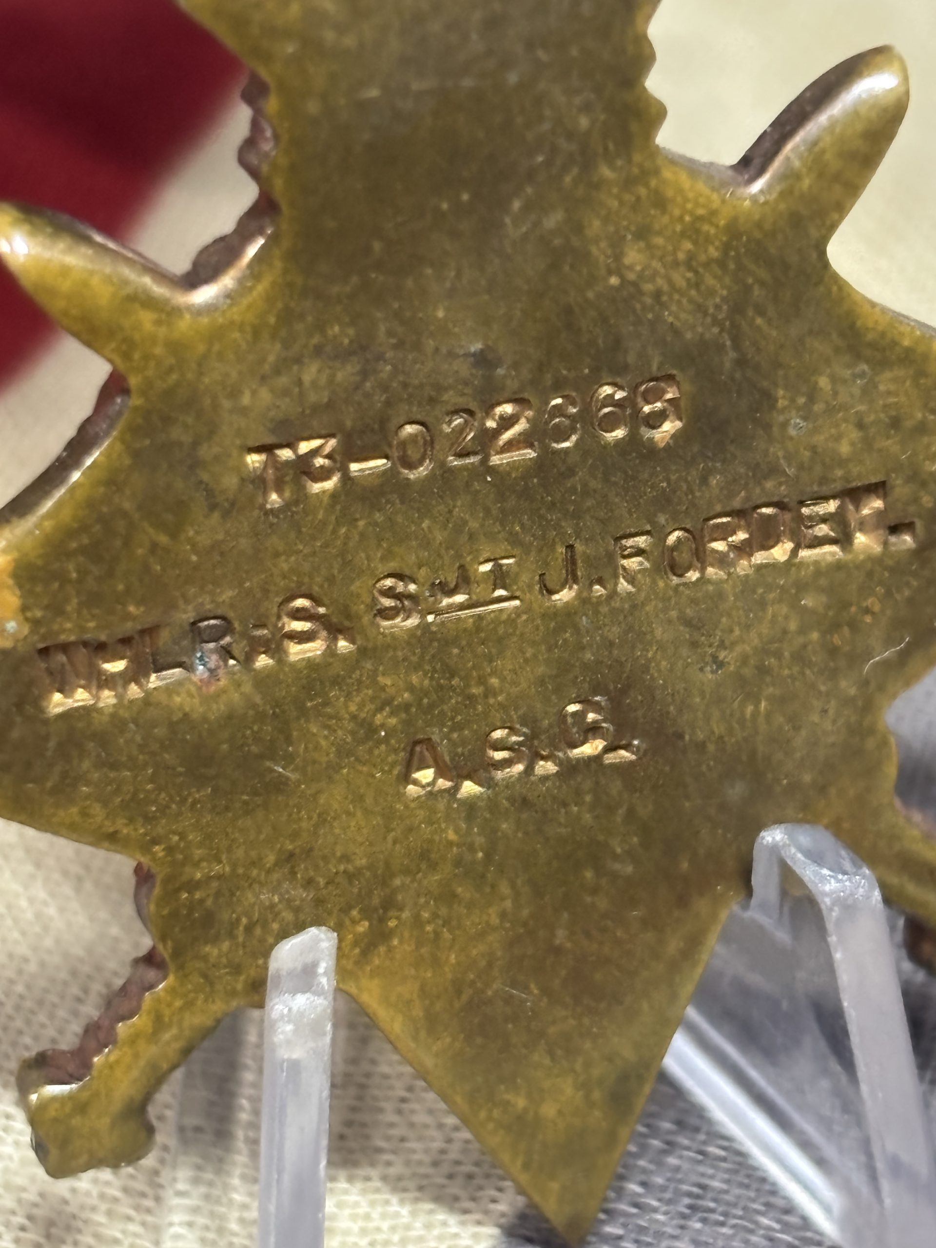 1915 Trio. Wheeler Staff Sergeant John William Fordey. ASC. Rochdale, Lancashire. Scarce rank. - Image 3