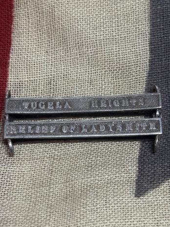 Queens South Africa Medal clasps, Tugela Heights & Relief of Ladysmith