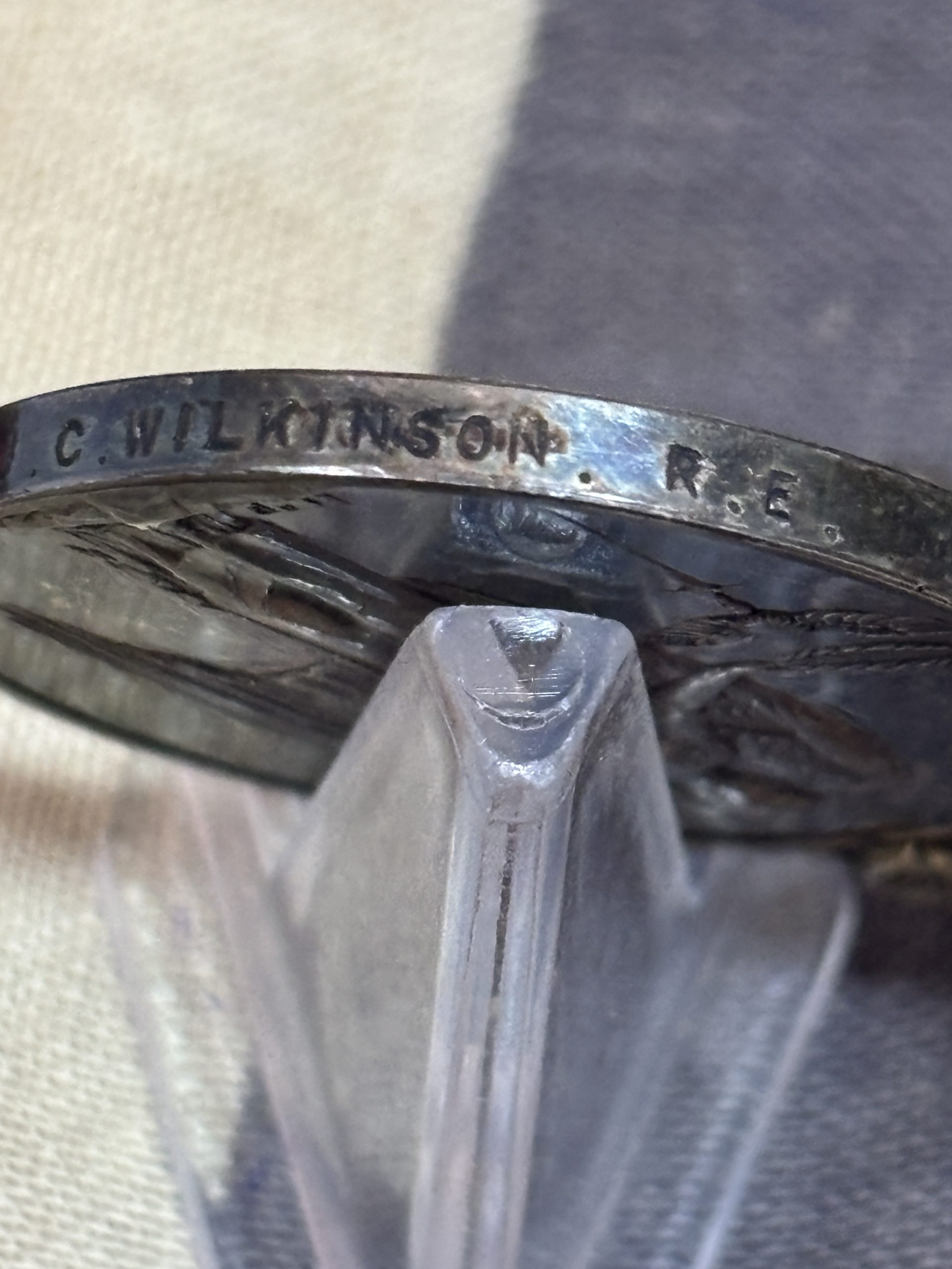 QEII Malaya General Service Medal with National Service Medal & best sapper in weapon training award. RE. Wilkinson. - Image 4