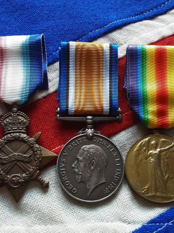 WWI Trio. Charles H Cox. AOC. Boer War, Worcestershire Regiment. Cradley, Staffs. Egypt