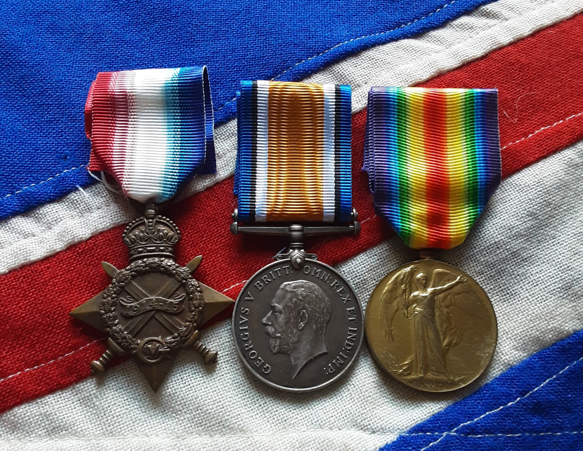 WWI Trio. Charles H Cox. AOC. Boer War, Worcestershire Regiment. Cradley, Staffs. Egypt
