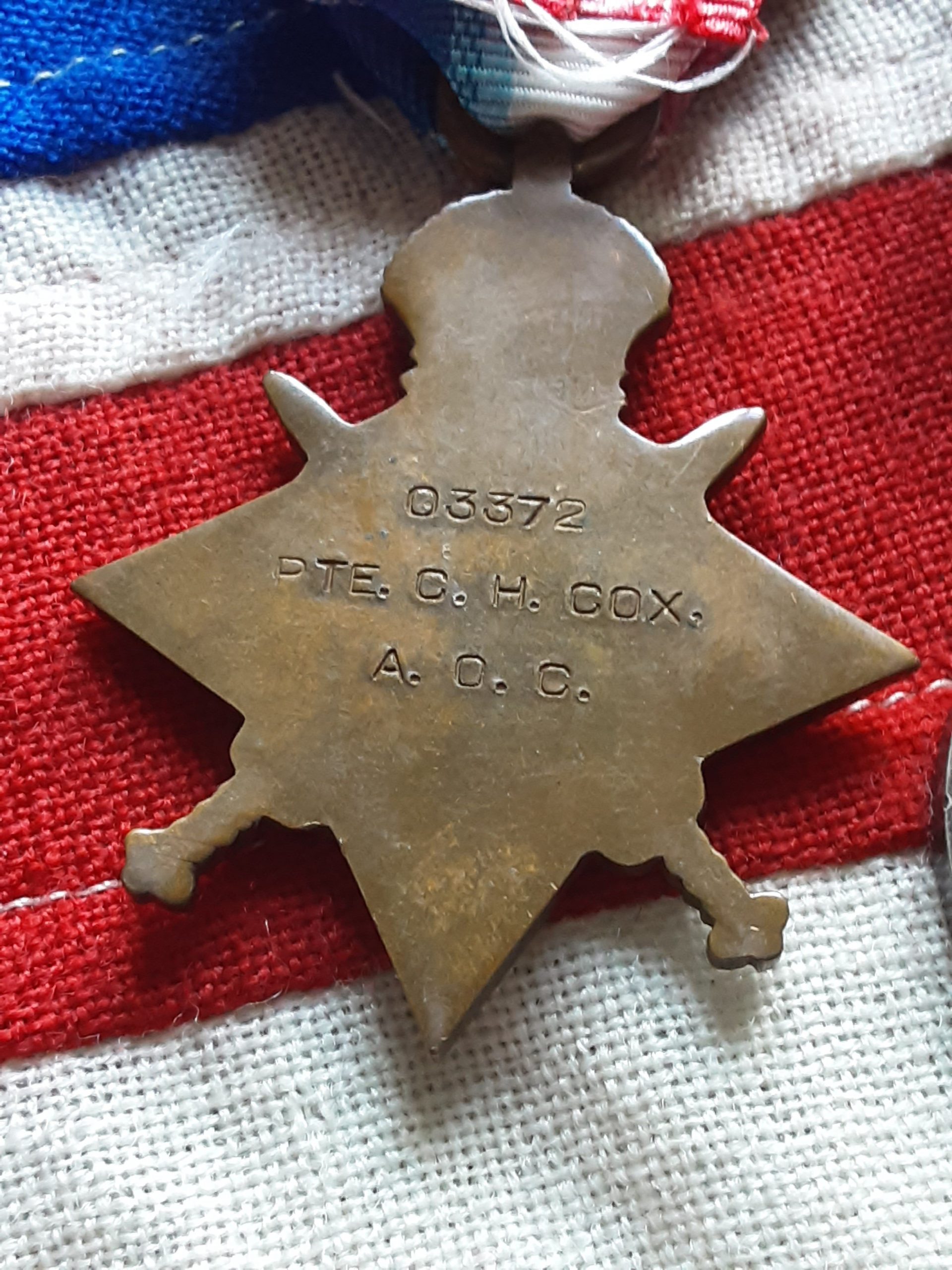 WWI Trio. Charles H Cox. AOC. Boer War, Worcestershire Regiment. Cradley, Staffs. Egypt - Image 3