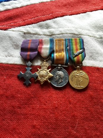 1st World War MBE attributed miniatures. Captain Humphrey B Dakin. RFC balloon officer