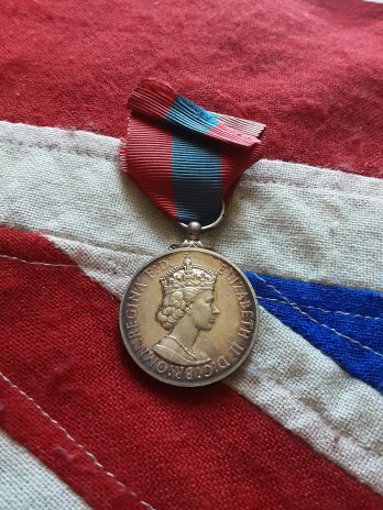 ISM. Imperial Service Medal. Frederick Charles Leonard
