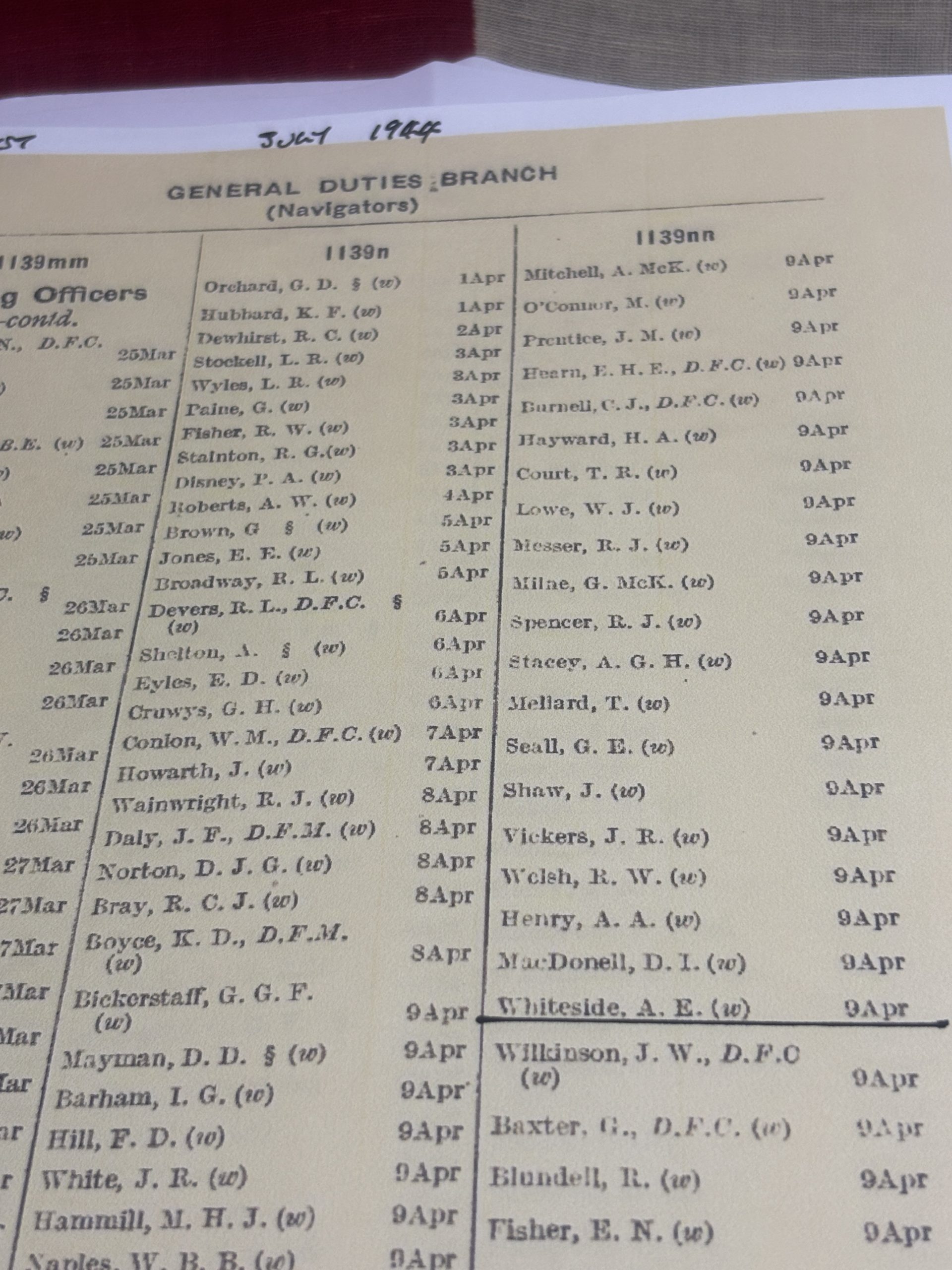 WWII Aircrew Europe Star grouping. Flt Lt Whiteside. Derby. Bomb aimer, Wellingtons, 192 (Special) Squadron RAF - Image 20