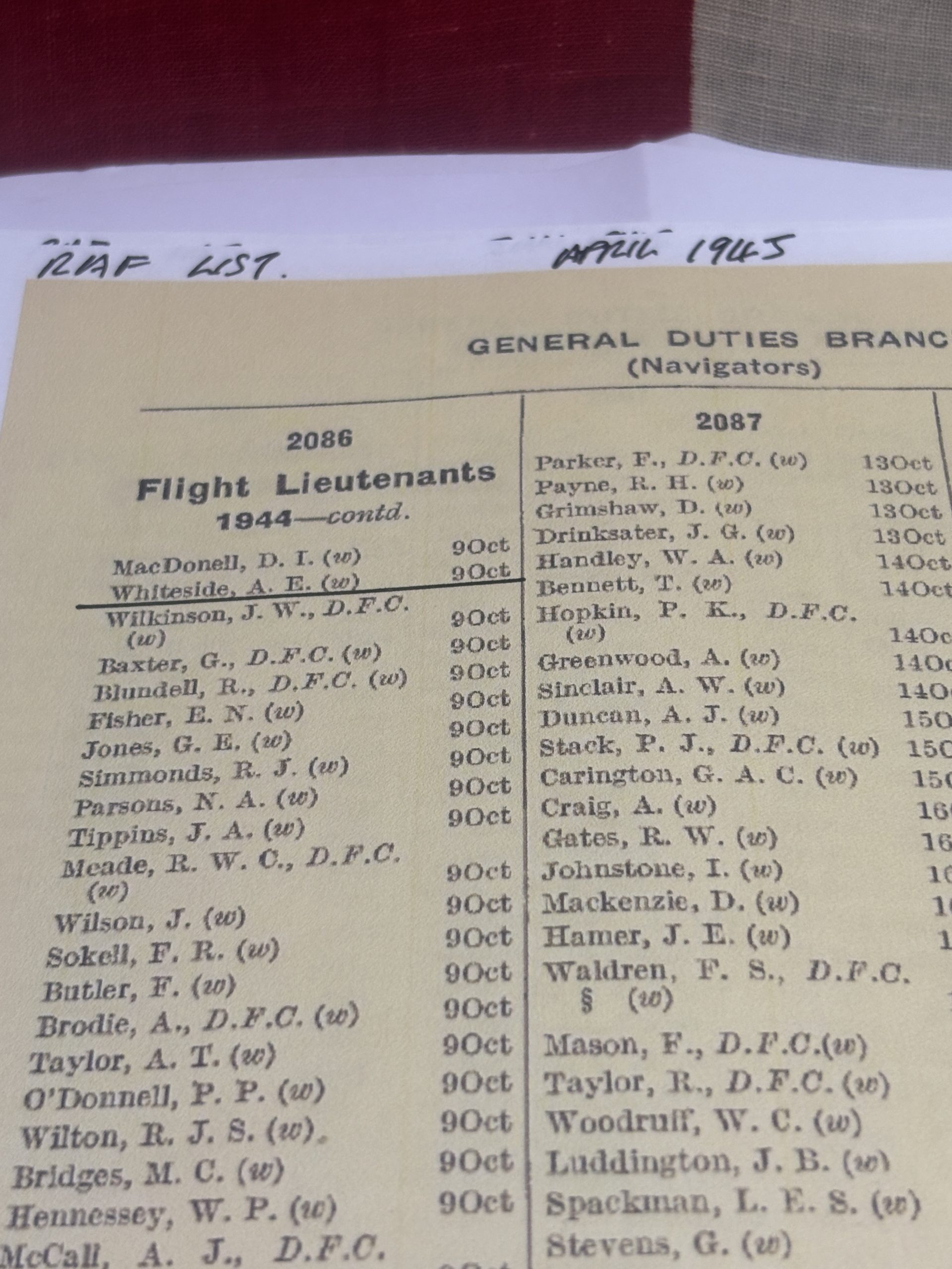 WWII Aircrew Europe Star grouping. Flt Lt Whiteside. Derby. Bomb aimer, Wellingtons, 192 (Special) Squadron RAF - Image 17