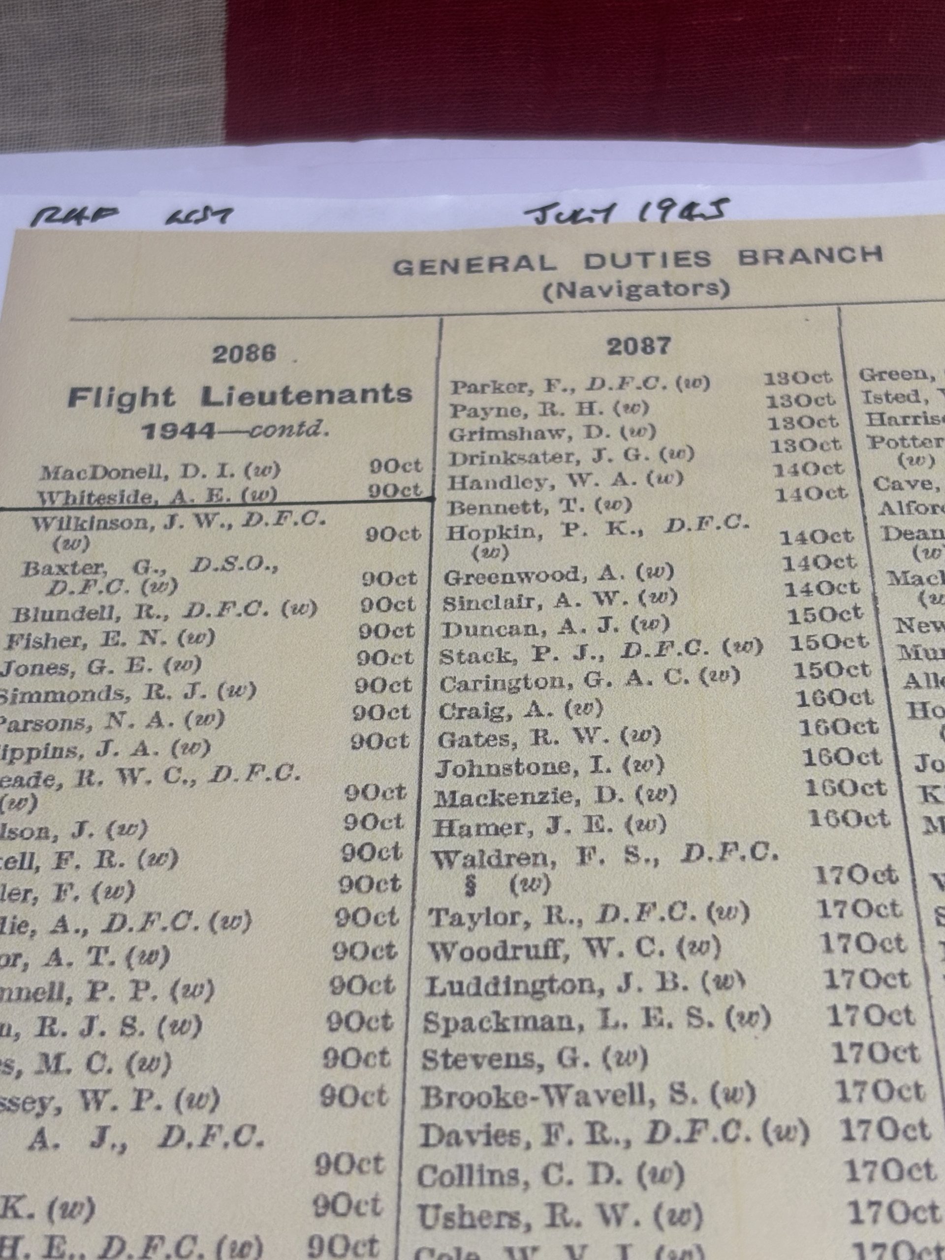 WWII Aircrew Europe Star grouping. Flt Lt Whiteside. Derby. Bomb aimer, Wellingtons, 192 (Special) Squadron RAF - Image 16