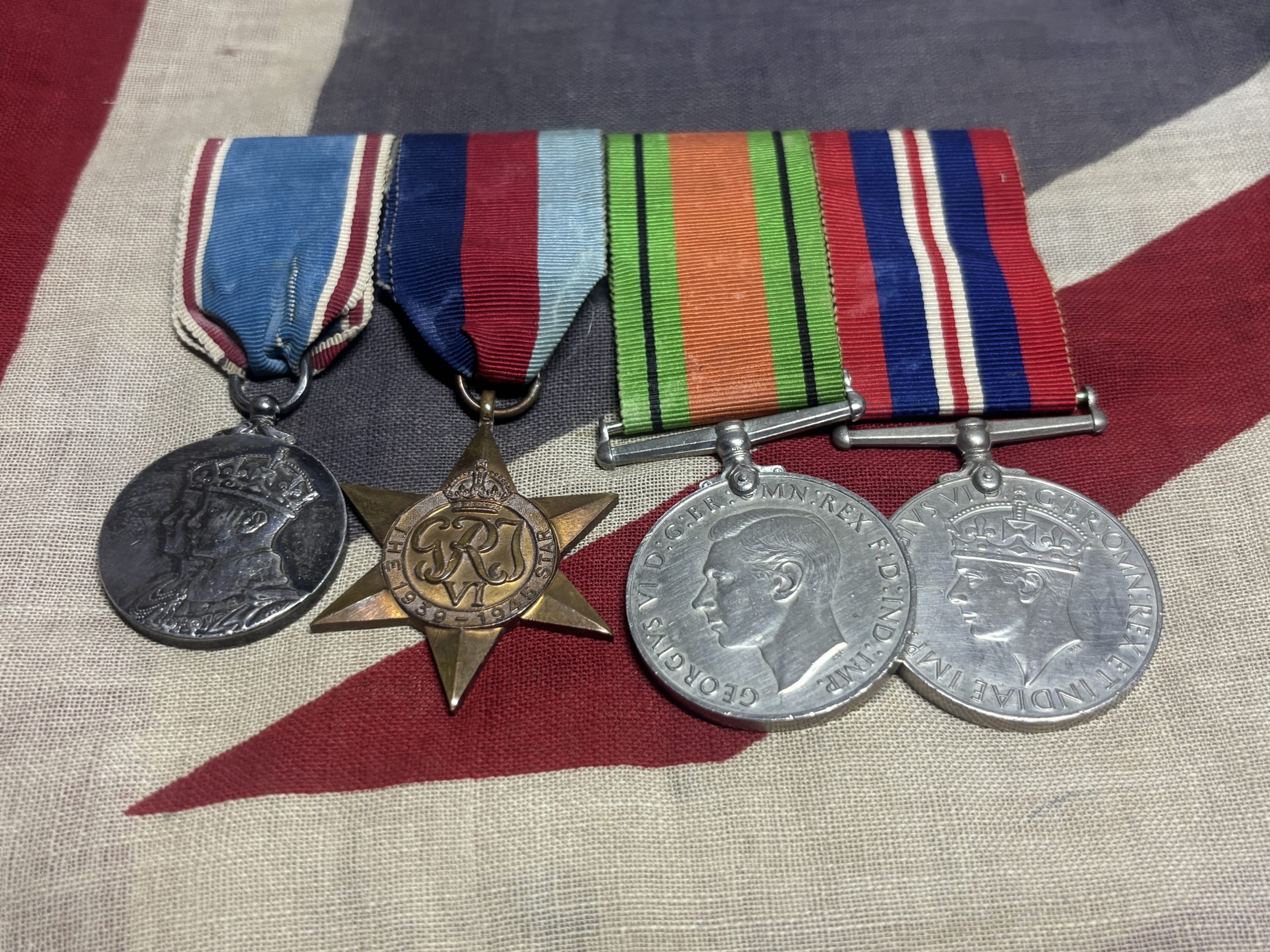 Named 1937 Coronation Medal. Barnes. Grenadier Guards. WWII service with Royal Military Police