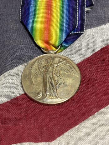 WWI Victory Medal. Hesketh. Machine Gun Corps. Bolton. KIA 1917. Tyne Cot Memorial.