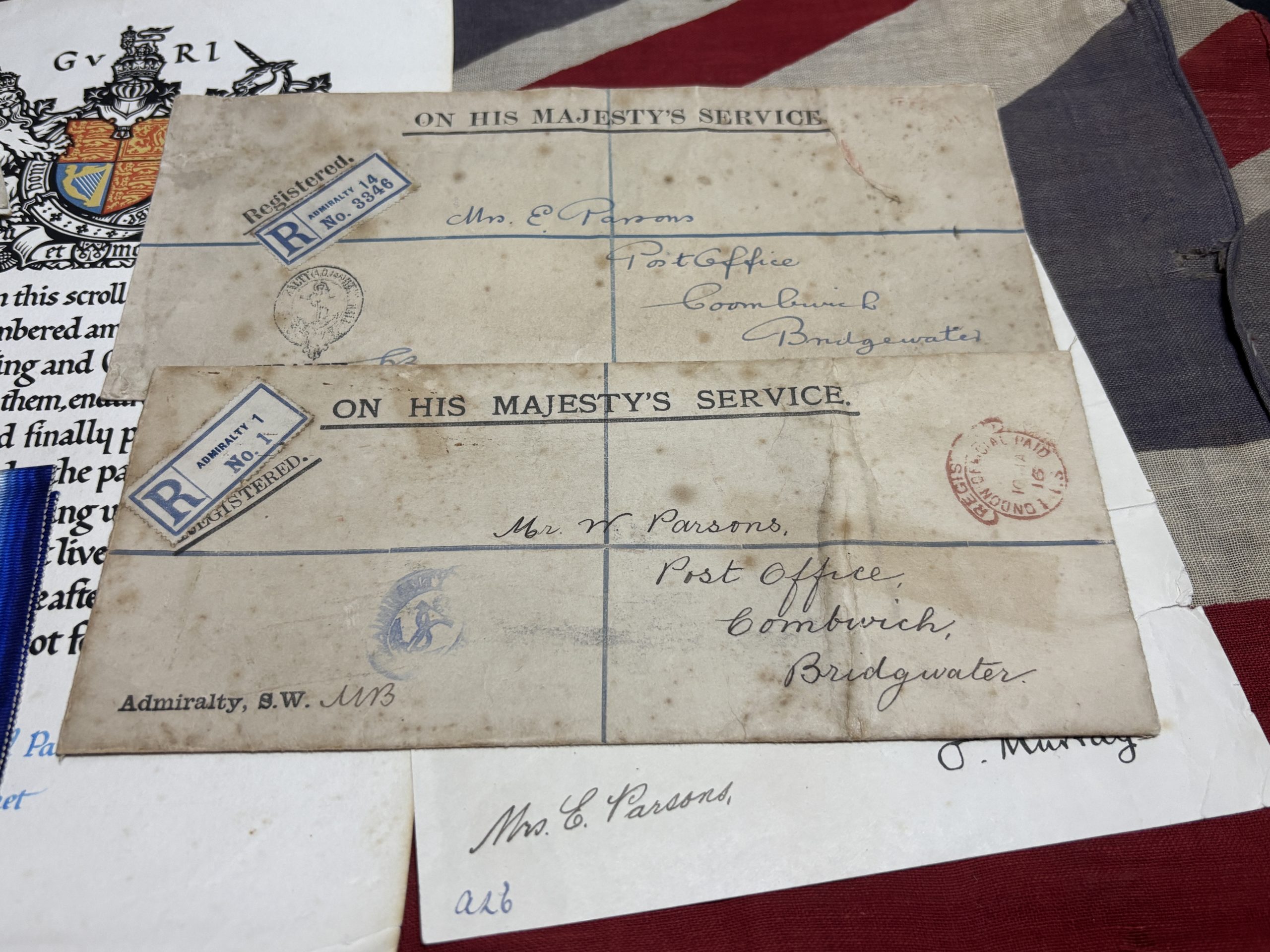 Pre WWI Palestine NGSM with 1915 Star Trio. Parsons. Died of disease. Otterhampton, Somerset. HMS Comet. - Image 11
