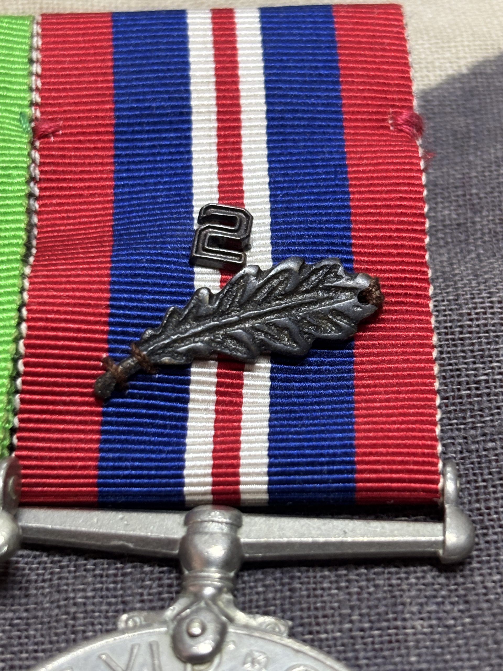 2 clasp pre WWII IGS with WWII grouping. MID. 2-11 Sikh Regiment. Singh. (renamed) - Image 4