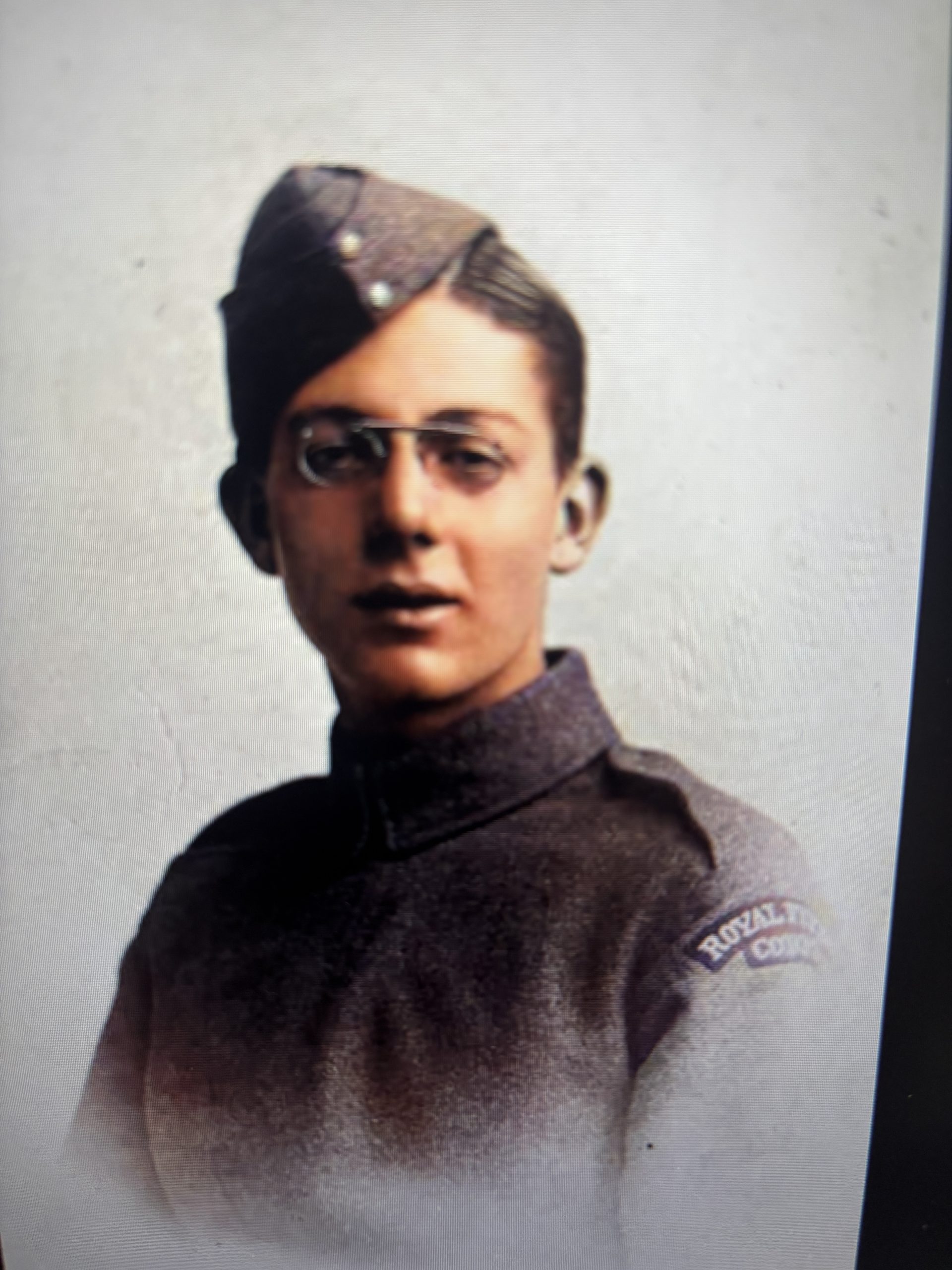 KGVI Territorial Efficiency Medal with clasp. Cook. Royal Artillery. Sunderland. WWI Service with RFC/RAF. - Image 3