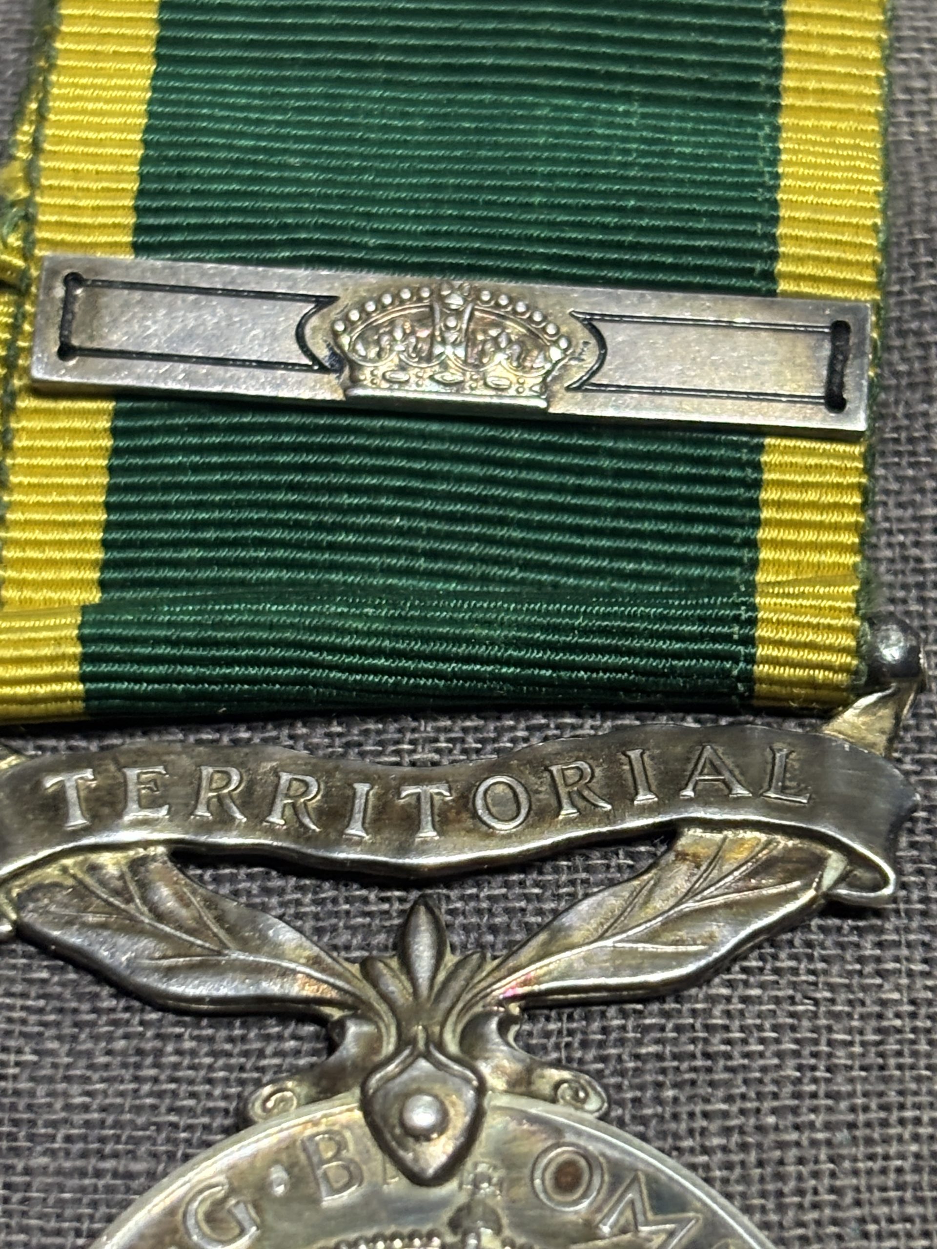 KGVI Territorial Efficiency Medal with clasp. Cook. Royal Artillery. Sunderland. WWI Service with RFC/RAF. - Image 7