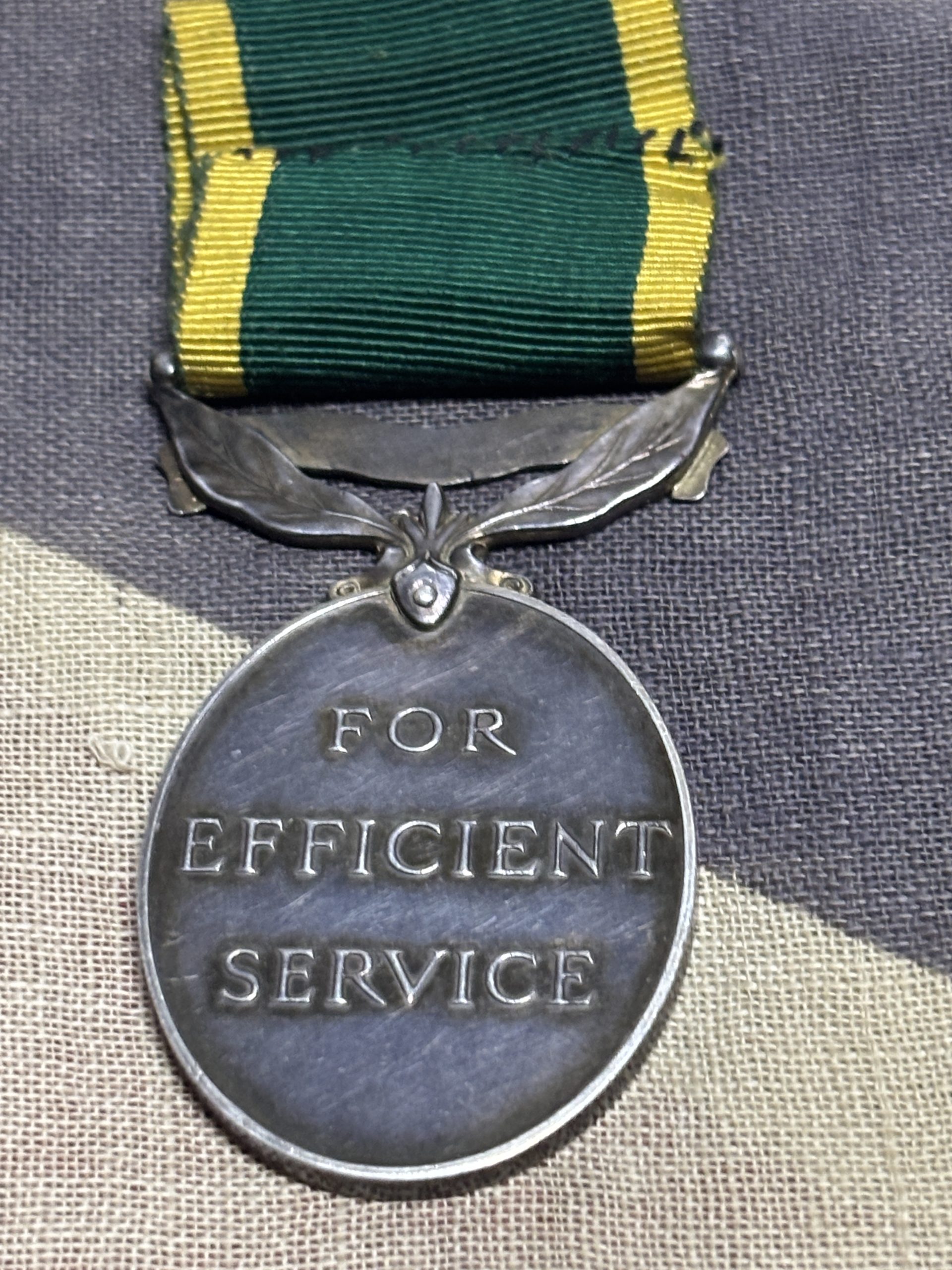 KGVI Territorial Efficiency Medal with clasp. Cook. Royal Artillery. Sunderland. WWI Service with RFC/RAF. - Image 6