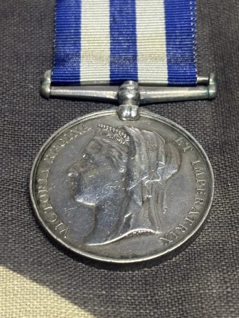 1882 dated Egypt Medal. Whitehead. 1st Battalion South Staffordshire Regiment.