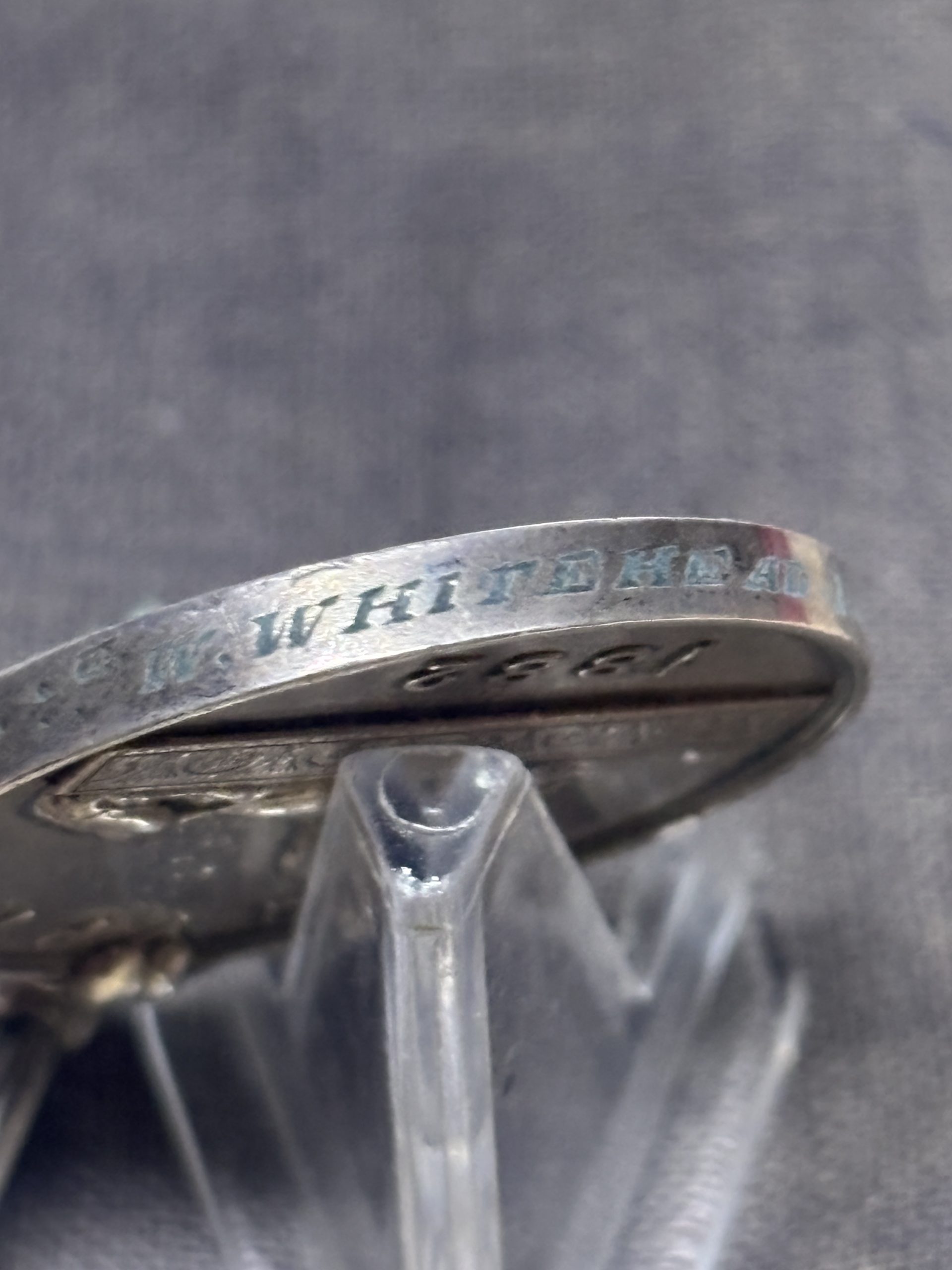 1882 dated Egypt Medal. Whitehead. 1st Battalion South Staffordshire Regiment. - Image 5