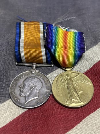 WWI Pair. Crooks. East Yorkshire Regiment.