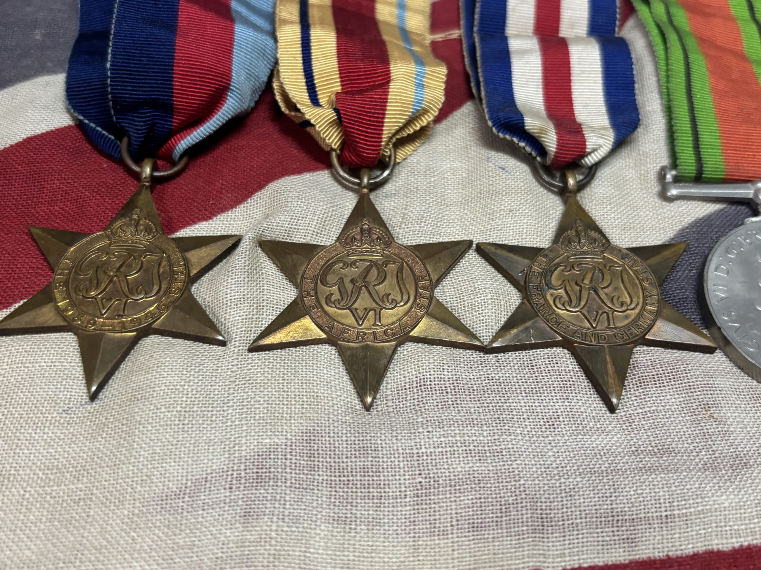 WWII Royal Artillery grouping with KGVI TEM. Lieutenant TV Smillie. Waterloo, Lancashire. - Image 3