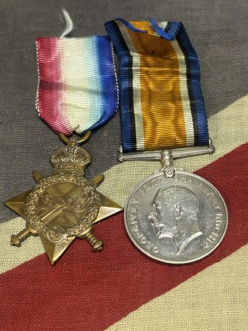 1915 Star & BWM. Musician, Royal Marine Band. Freeman. Sydenham, Kent. Actice,1914-15 at Belgium and later Dardanelles