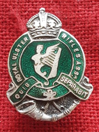 Pre 1952.  Royal Ulster Rifles Association badge