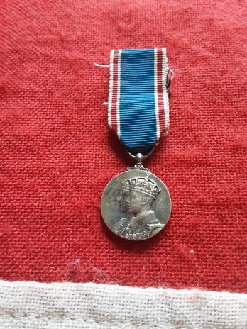 Period Miniature 1937 Coronation Medal