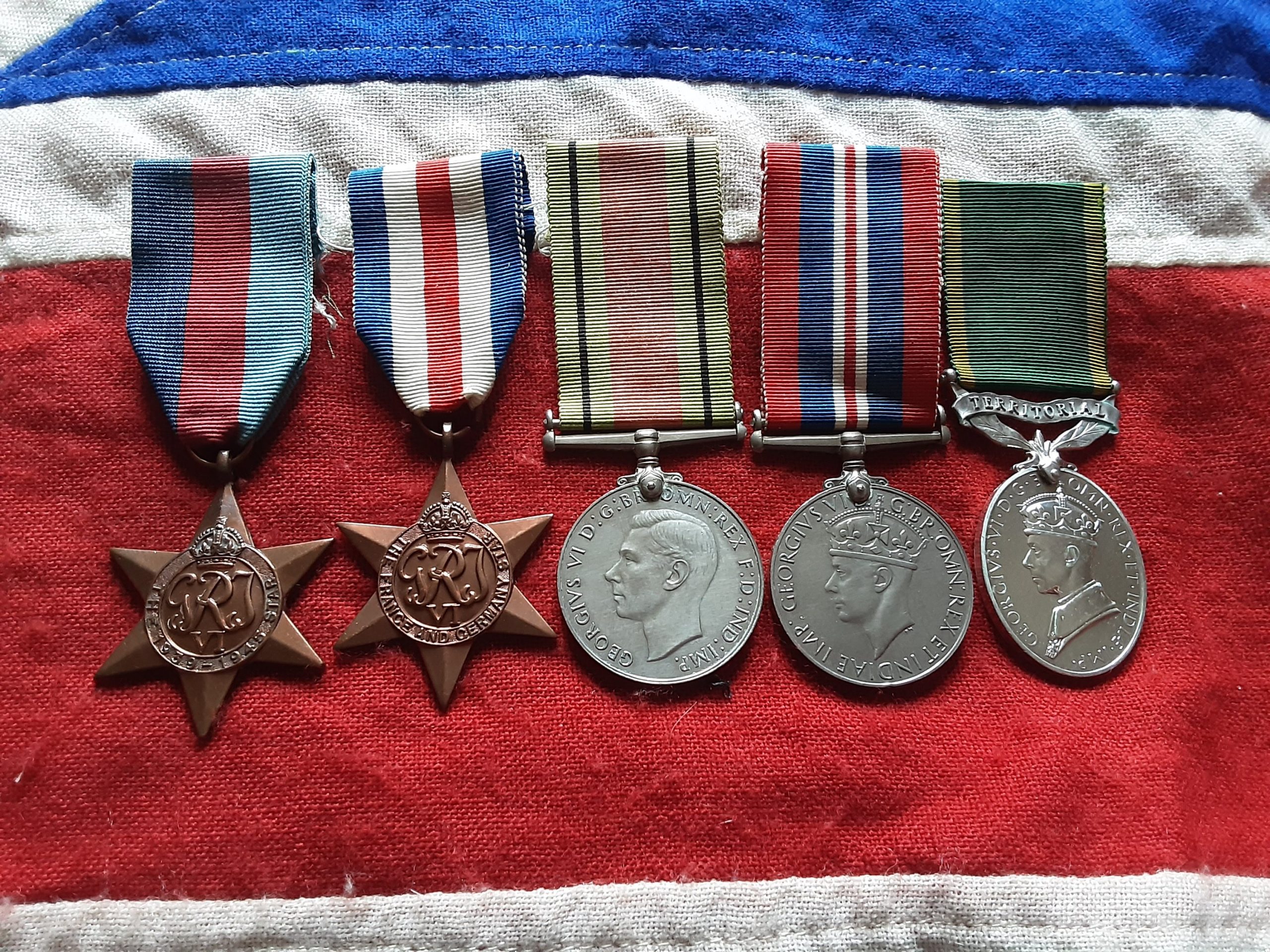Ww2 France & Germany. Territorial Group .Frank Chesworth .Royal Field Artillery. Berry Brow .Huddersfield.