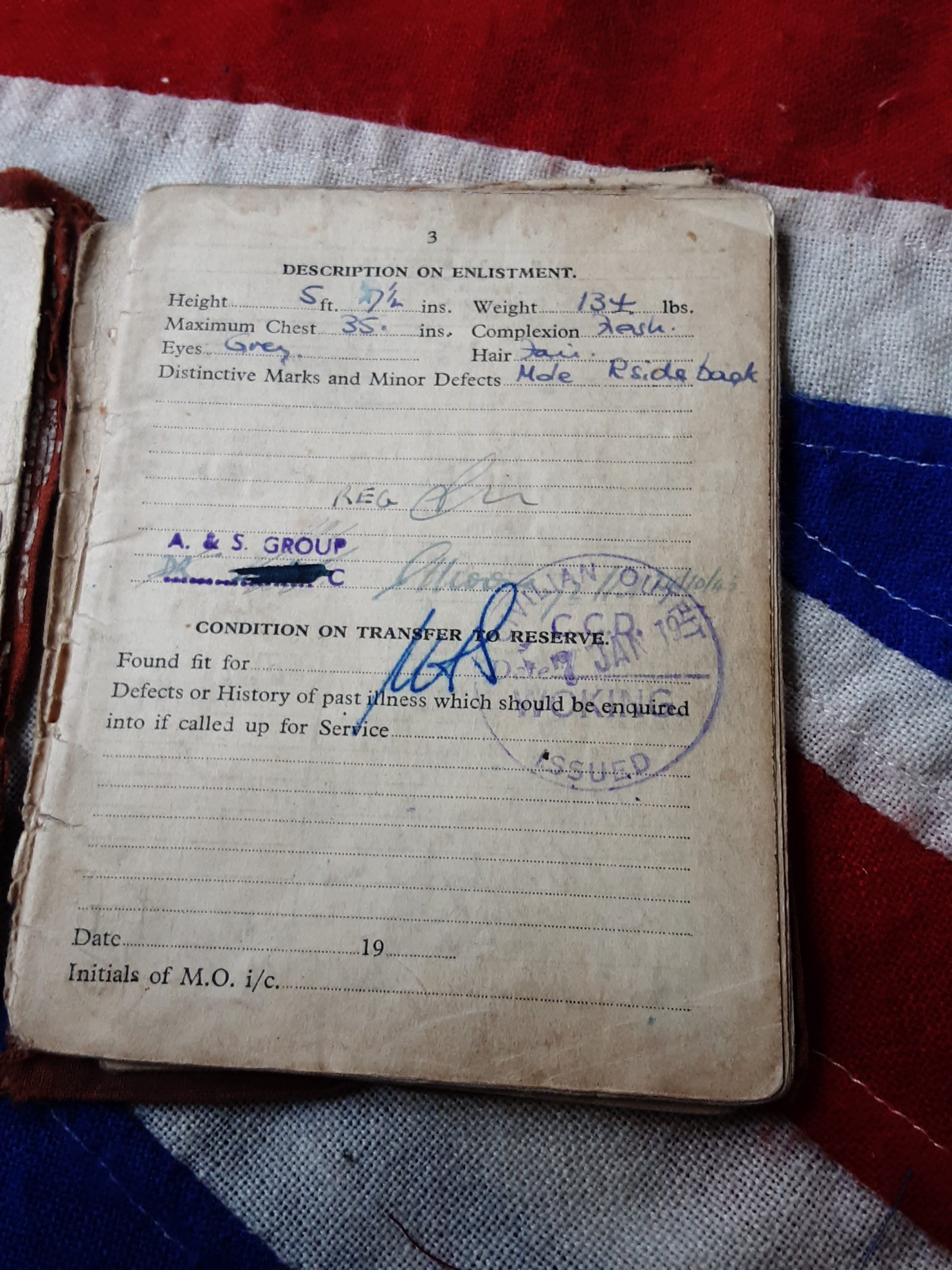 Para / 9th Airborne Sqd Re . Sjt Wallace Chapman . El Gamil Airfield Suez .Gloucester Homeguard. - Image 11