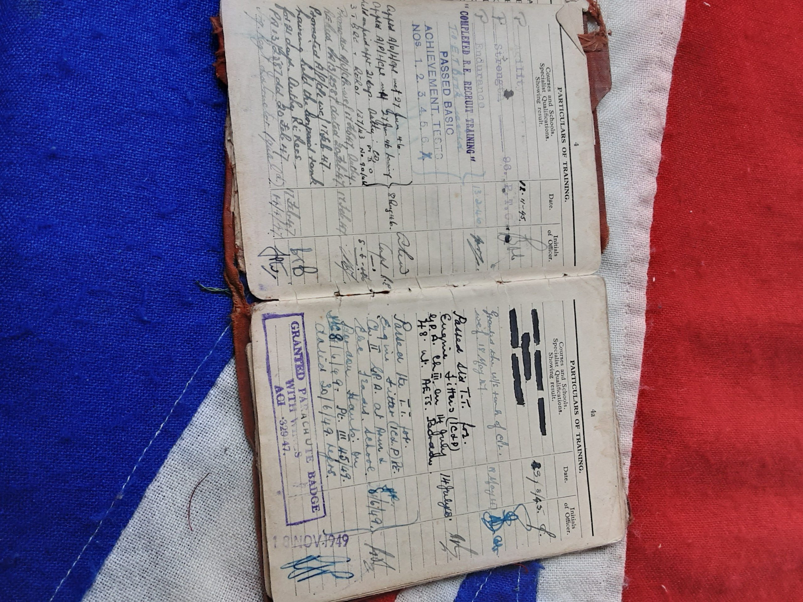 Para / 9th Airborne Sqd Re . Sjt Wallace Chapman . El Gamil Airfield Suez .Gloucester Homeguard. - Image 12