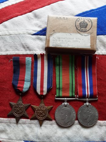 WWII RAF France & Germany group. Percy  Barraclough. Wellington, Shropshire.