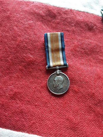 Period miniature WWI British War Medal