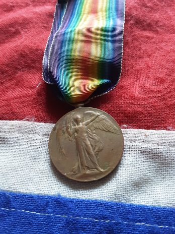 WWI Victory. KIA 1916. 175th Tunneling Company. Alfred Birchall RE. Newchapel, Stoke-on-Trent.