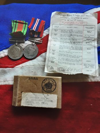 WWII RAF Pair. L Jackson. Hessle, Hull, Yorkshire