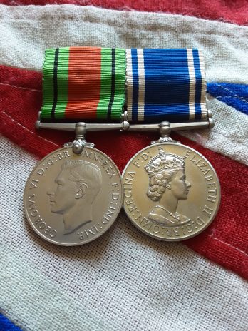 WWII Defence & Police LSGC. Sergeant John A K Moss. City Birmingham Police. Sedgley.
