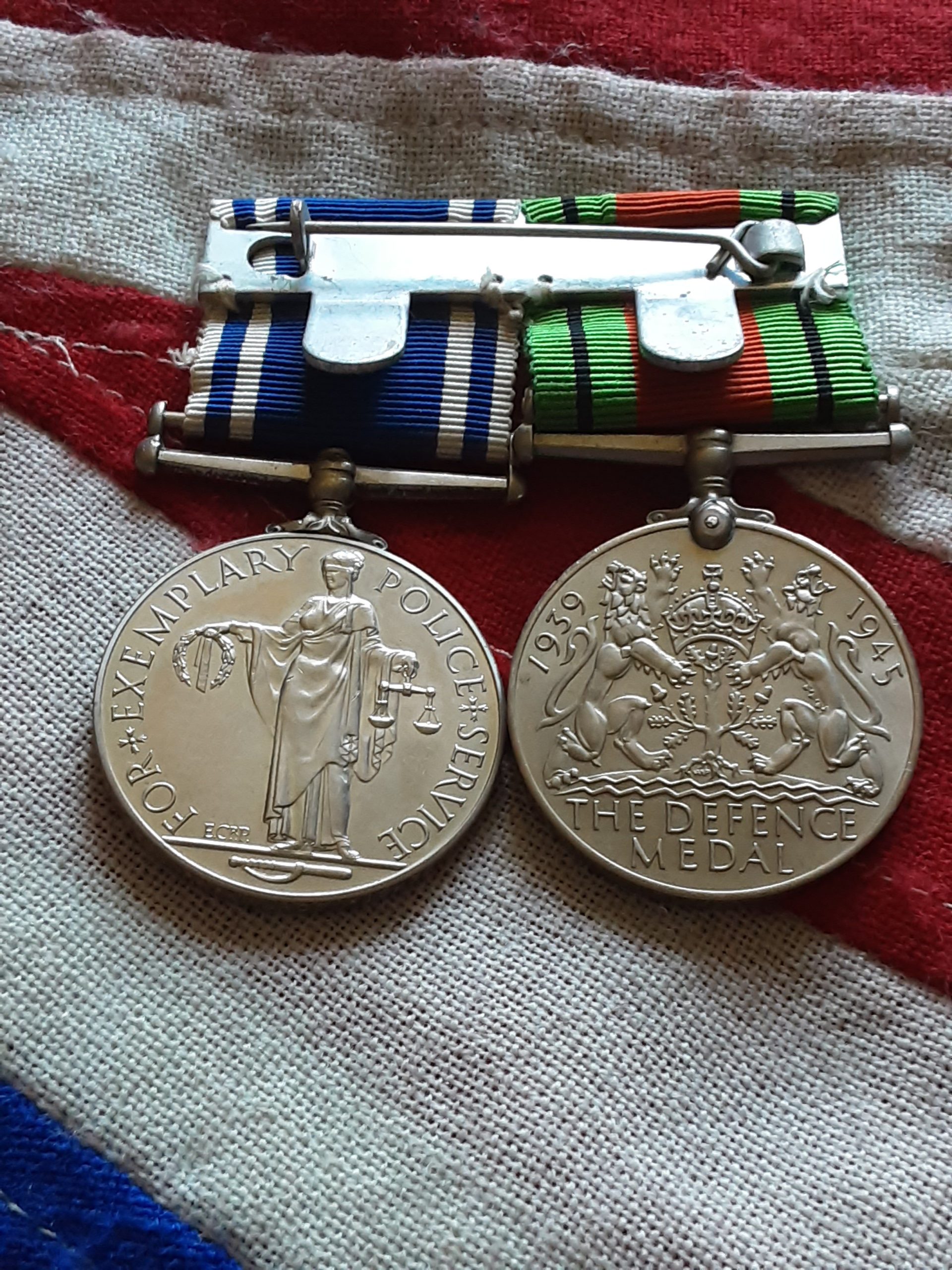 WWII Defence & Police LSGC. Sergeant John A K Moss. City Birmingham Police. Sedgley. - Image 3