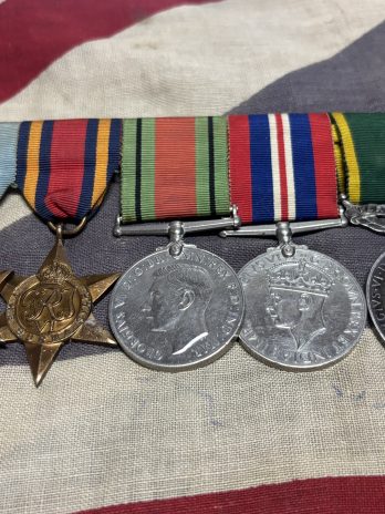 WWII grouping with TEM. Woodcock. Royal Engineers.