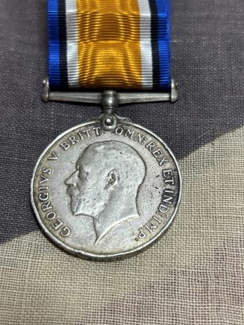WWI BWM. Allen. Royal Irish Rifles. 15th Battalion (North Belfast Volunteers). Coleraine, Co Derry, Northern Ireland.