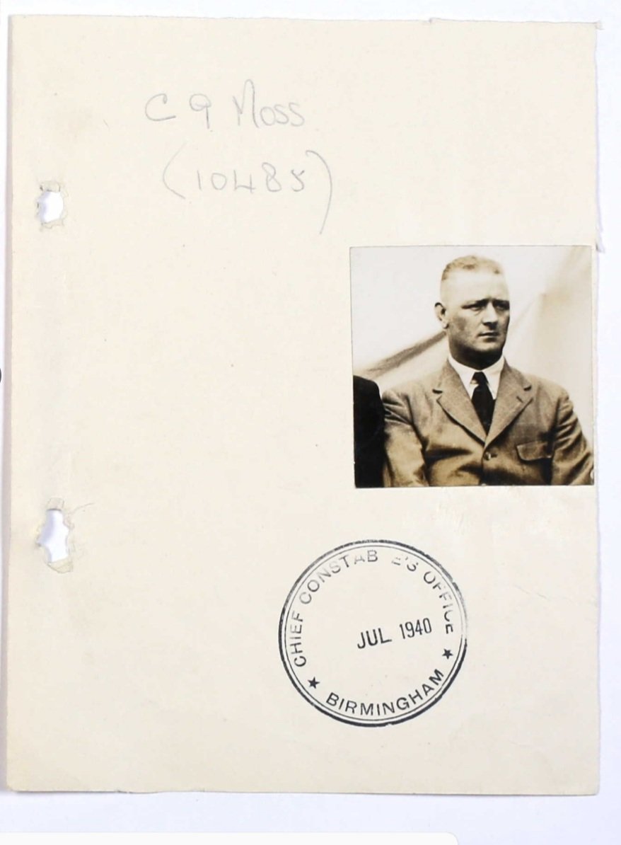 WWII Defence & Police LSGC. Sergeant John A K Moss. City Birmingham Police. Sedgley. - Image 4