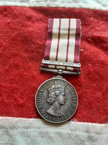 Naval General Service Medal. Near East. ERA 4 Sutton. Royal Navy.
