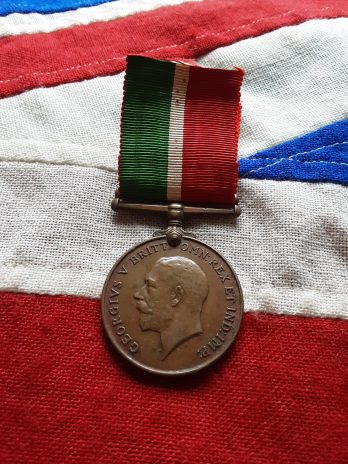 WWI Mercantile Marine Medal. Sebastian Cardoze. Born Goa