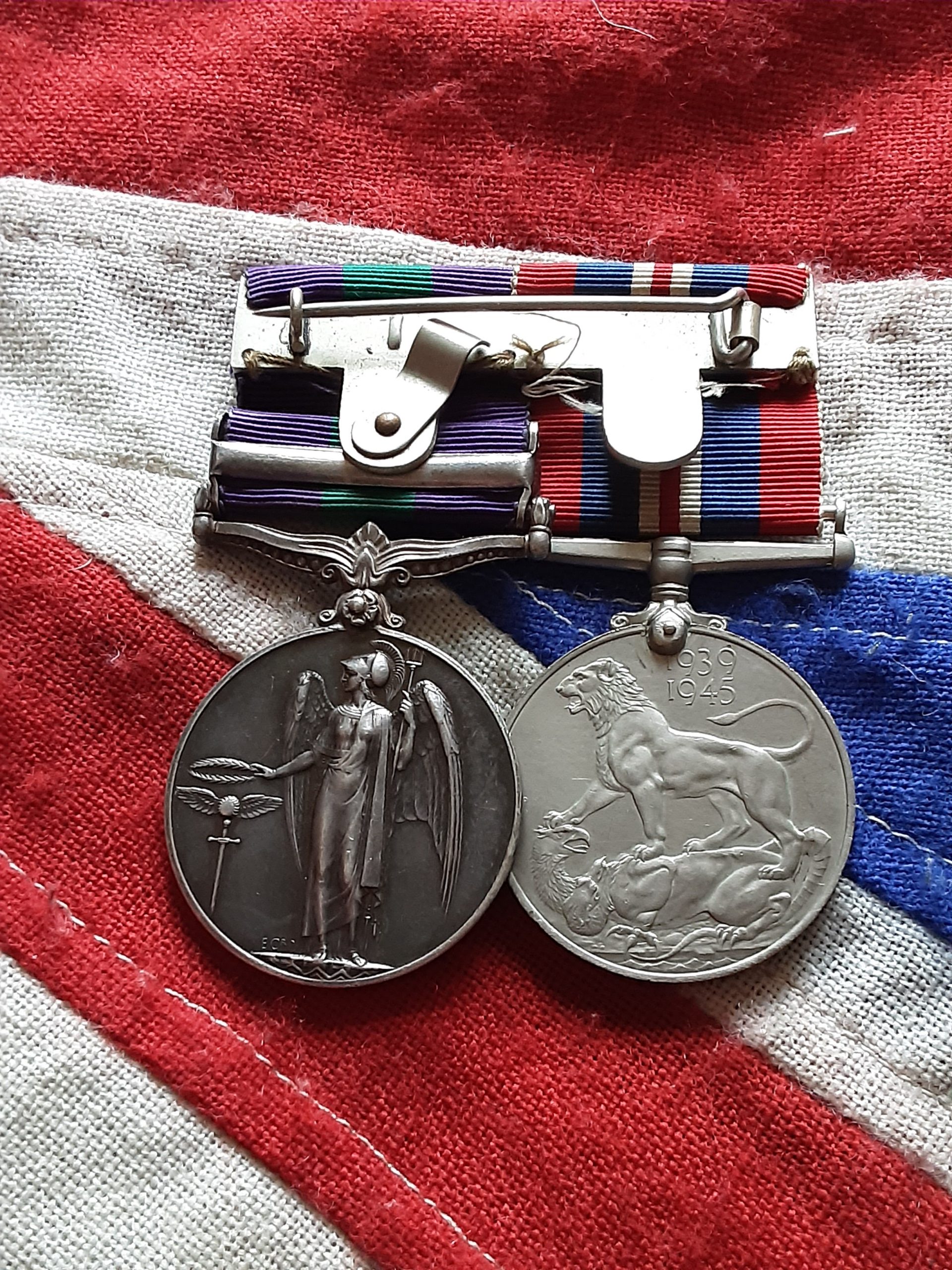 Ww2 & Palestine 1945-48 Pair . Sjt Roy F Prickett .Devon . Dorset Yeo & 48th Fld Reg .Ra . Feltham Middx . - Image 4