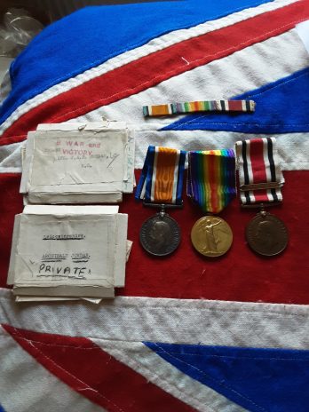 WWI 323 Quarry Company RE & Leicestershire Special Constabulary. Paulyn A F Jordan. Bardon Hill.