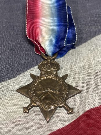 Officer KIA 1915 Star. Sangster. Aberdeen. 4th Gordon Highlanders. Killed day 1 Battle of Loos. Menin Gate Memorial.