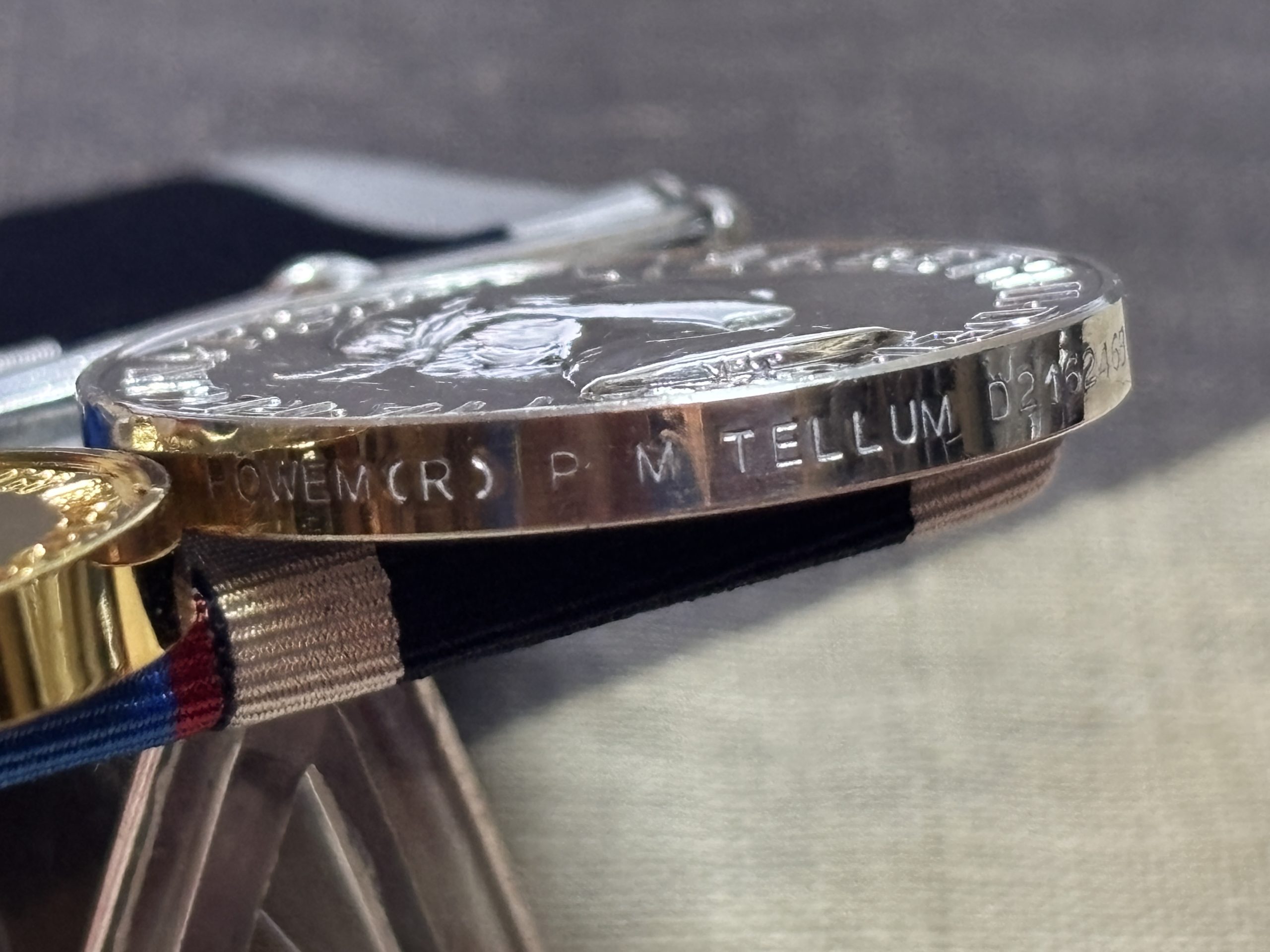 QEII Golden Jubilee Medal with Royal Navy LSGC. Tellum. - Image 2