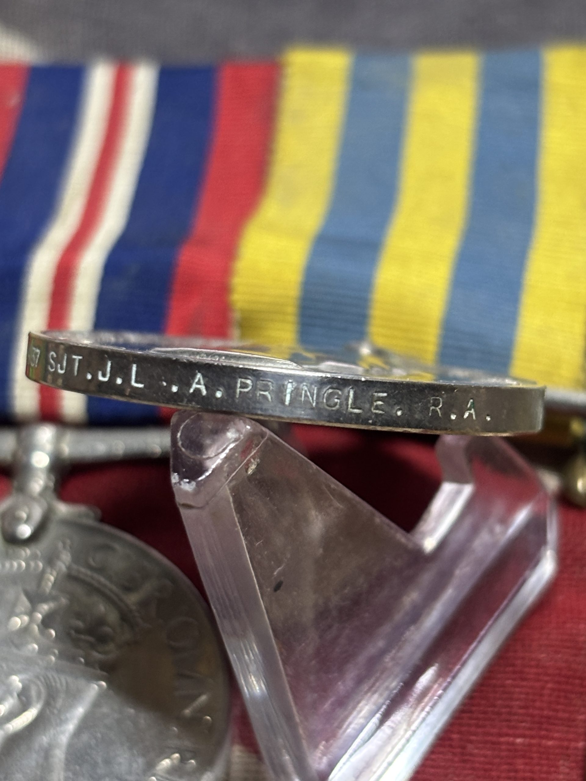 WWII/Korea/LSGC grouping Pringle. Honourable Artillery Company. Landed DDay+7, 11th Armoured Division. Morpeth. - Image 4