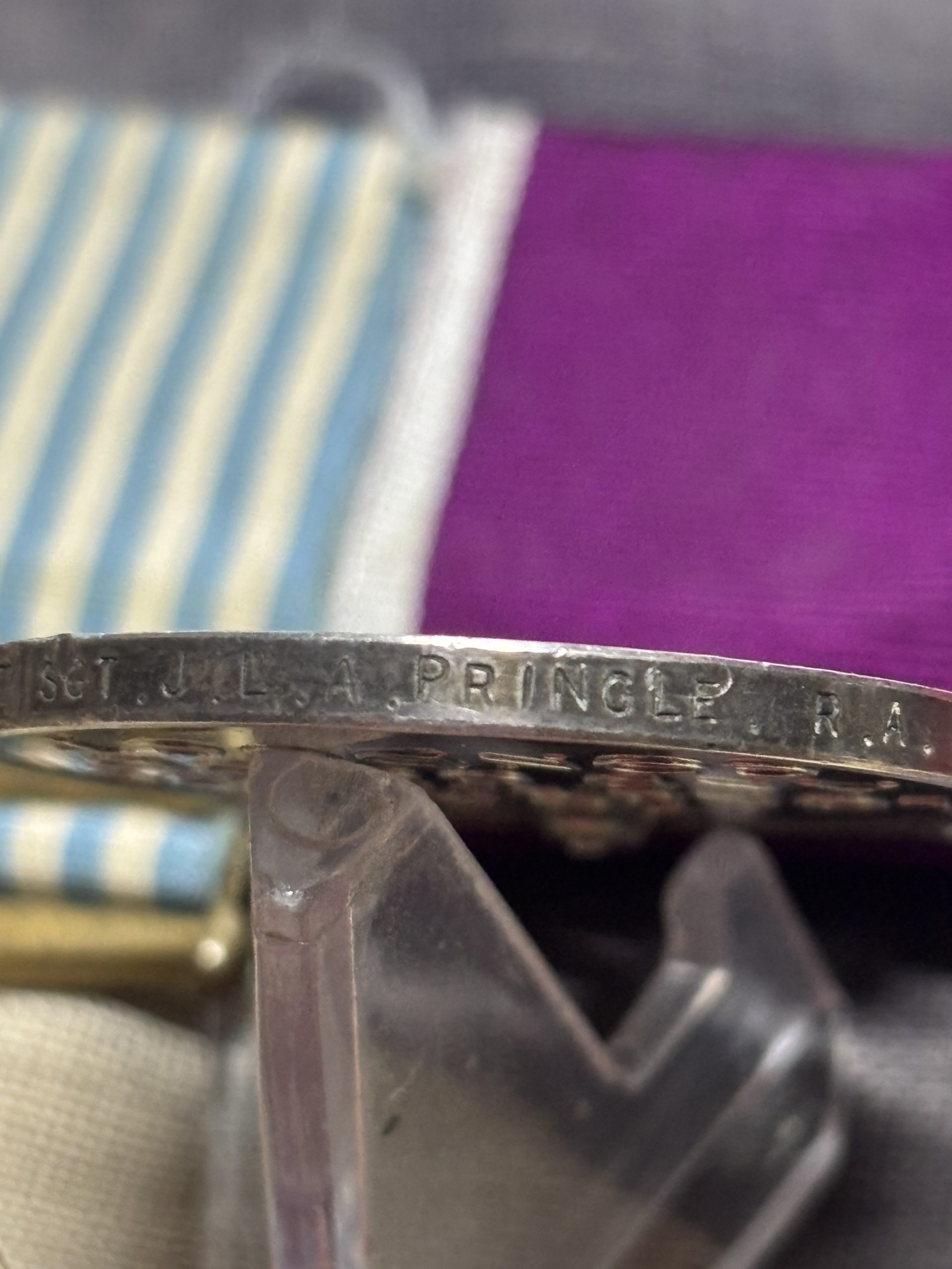 WWII/Korea/LSGC grouping Pringle. Honourable Artillery Company. Landed DDay+7, 11th Armoured Division. Morpeth. - Image 3